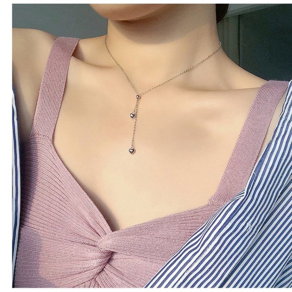 NEW 925 Sterling Silver Adjustable Bead Necklace - Picture 7 of 8